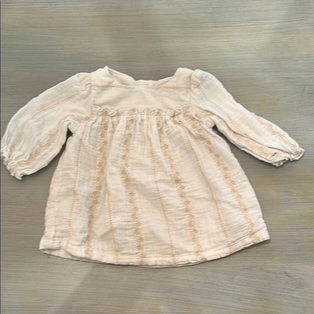 Cat & Jack Baby Dress with Embroidered Details